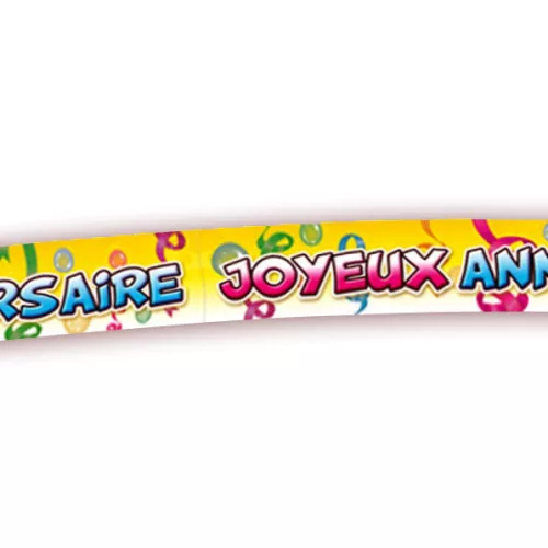 Photo du produit Banderole Joyeux Anniversaire