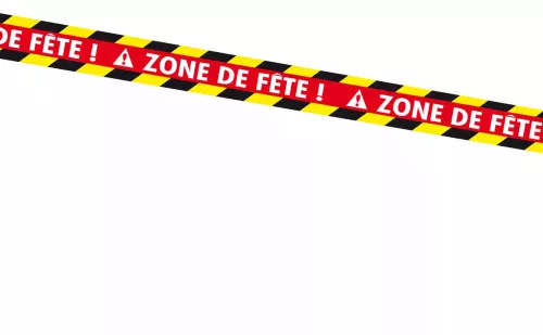 Photo du produit Banderole Zone de fête