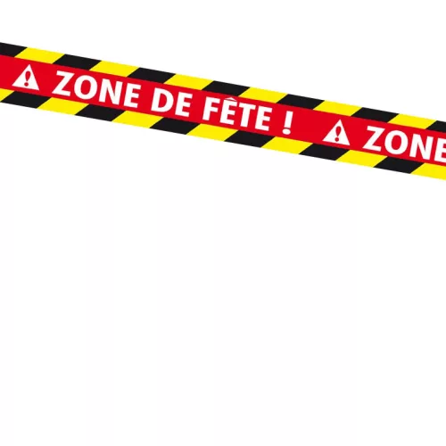 Photo du produit Banderole Zone de fête