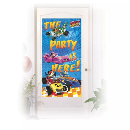 Photo du produit Décoration de porte Mickey Racing