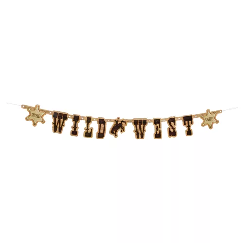Photo du produit Guirlande en plastique Western Wild West 1,10 m
