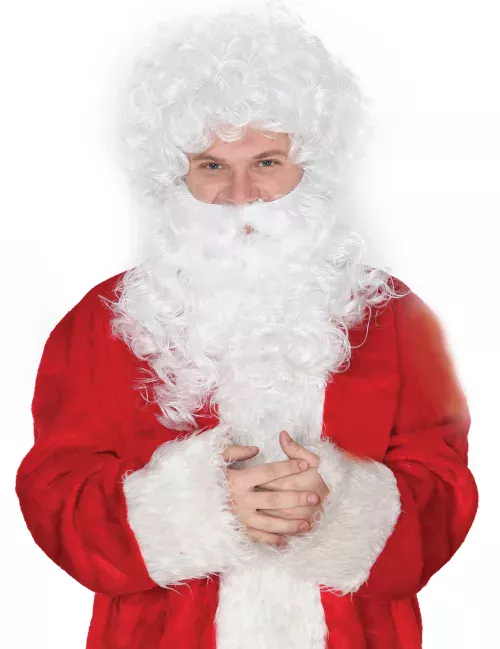 Photo du produit Barbe et perruque du père Noël