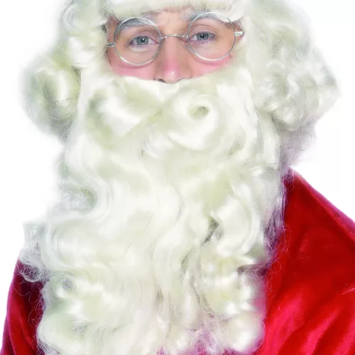 Photo du produit Barbe et perruque Père Noël adulte