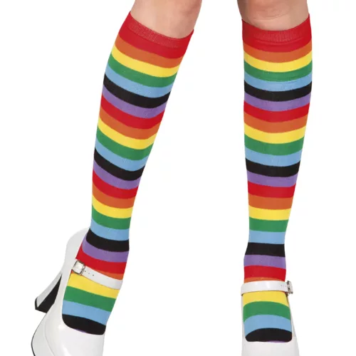 Photo du produit Bas arc-en-ciel femme