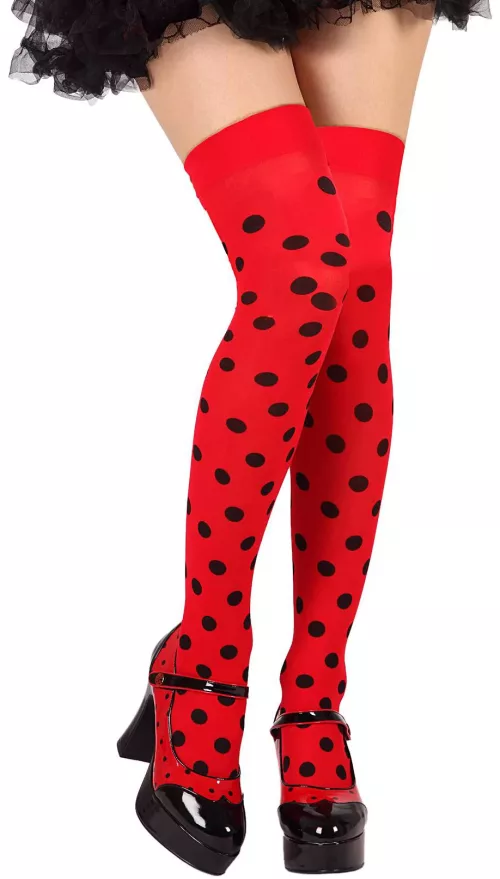 Photo du produit Bas coccinelle femme