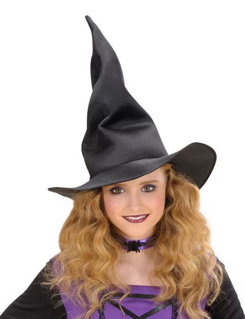 Photo du produit Chapeau noir de sorcière pliable pour enfant