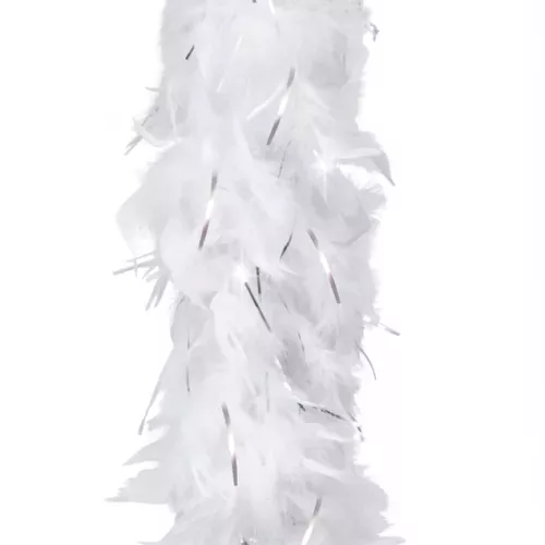 Photo du produit Boa blanc et argenté 50 g