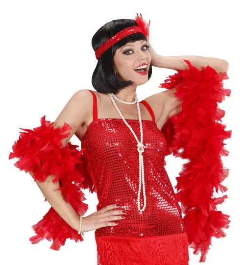 Photo du produit Boa rouge 180 cm