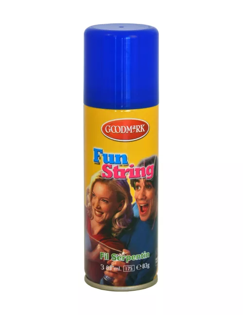 Photo du produit Bombe fils serpentins bleus 83 ml