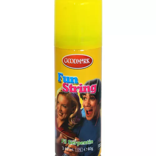 Photo du produit Bombe fils serpentins jaunes 83 ml