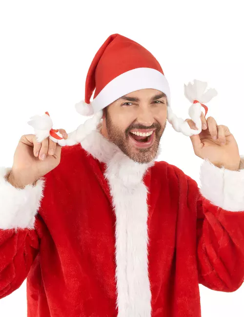 Photo du produit Bonnet de Mère-Noël adulte