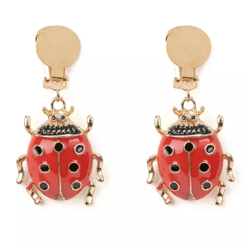 Photo du produit Boucles d'oreilles coccinelle adulte