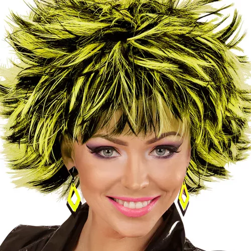 Photo du produit Boucles d'oreilles losange noires et jaunes femme