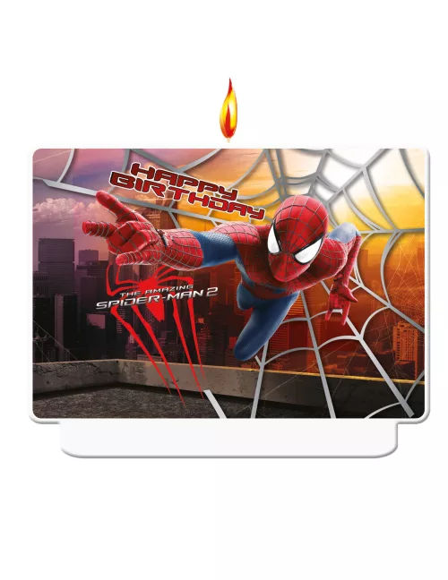 Photo du produit Bougie d'anniversaire The Amazing Spiderman