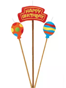 Photo du produit Bougie Happy Birthday
