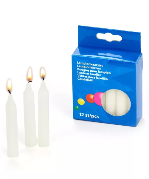 Photo du produit 12 Bougies pour lampions