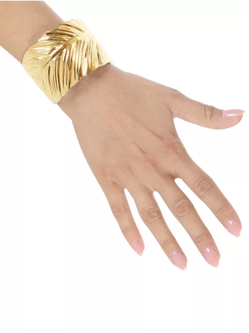 Photo du produit Bracelet feuilles d'or adulte