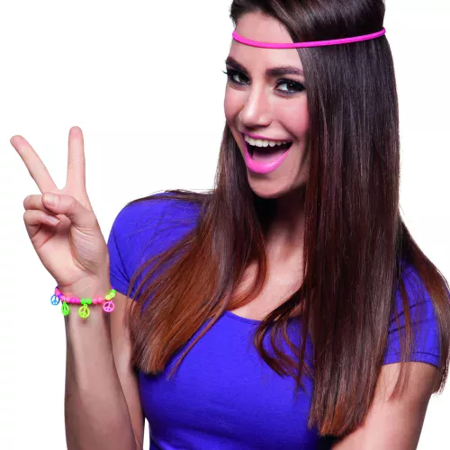 Photo du produit Bracelet peace multicolore adulte