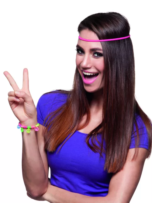 Photo du produit Bracelet peace multicolore adulte