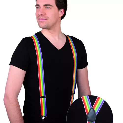 Photo du produit Bretelles multicolores adulte