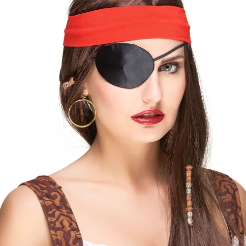 Photo du produit Cache-?il noir pirate adulte