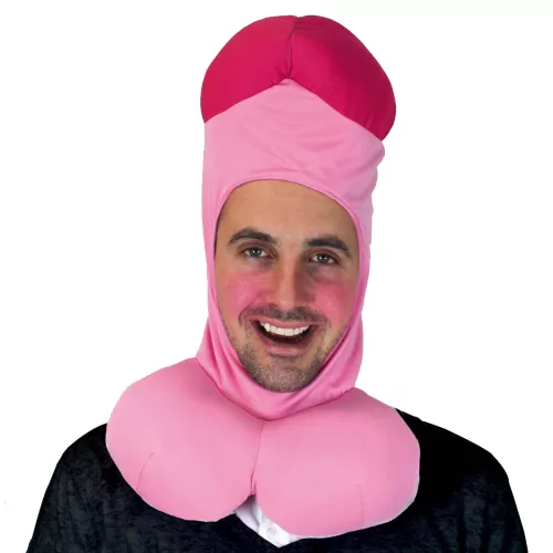 Photo du produit Cagoule humoristique tête de gland adulte
