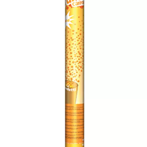 Photo du produit Canon à confettis dorés 60 cm