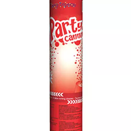 Photo du produit Canon à confettis rouges 20 cm