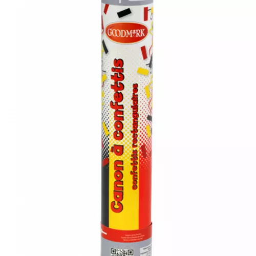 Photo du produit Canon à confettis supporter Allemagne / Belgique 30 cm