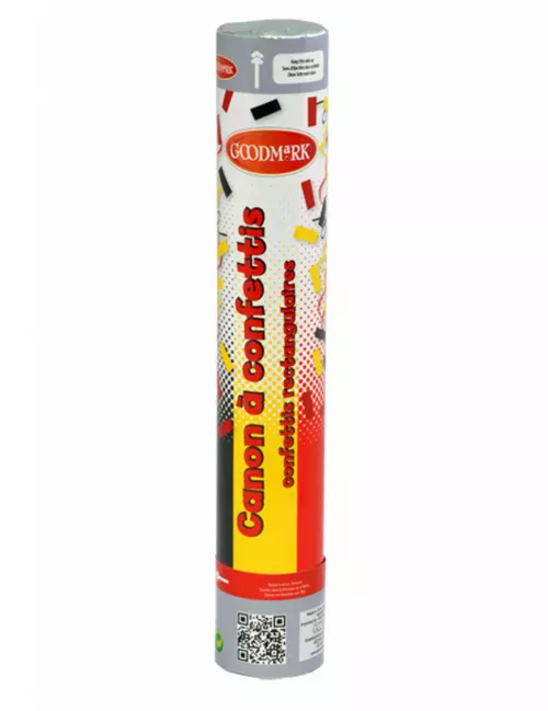Photo du produit Canon à confettis supporter Allemagne / Belgique 30 cm