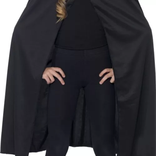 Photo du produit Cape à capuche noire enfant Halloween