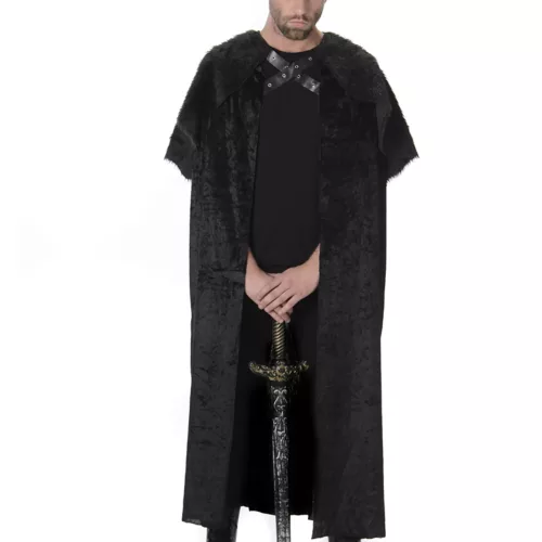 Photo du produit Cape avec fourrure homme