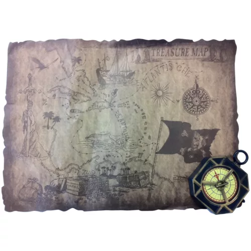 Photo du produit Carte au trésor pirate
