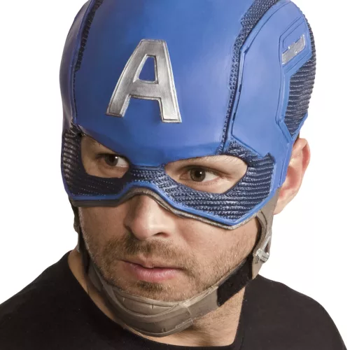 Photo du produit Casque en latex Captain America Avengers adulte