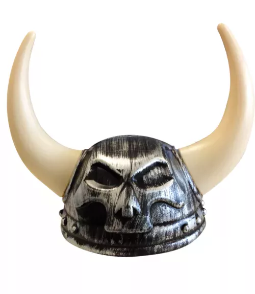 Photo du produit Casque guerrier gaulois gris adulte