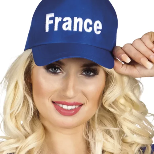 Photo du produit Casquette bleu supporter France adulte