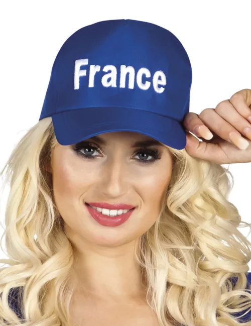 Photo du produit Casquette bleu supporter France adulte