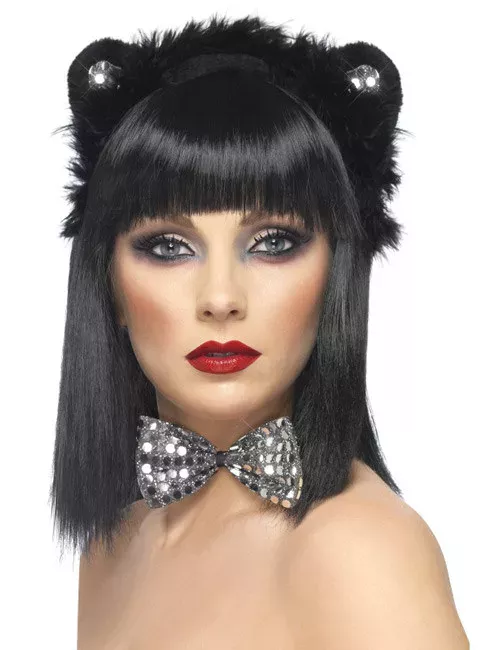 Photo du produit Kit chat noir et argent adulte