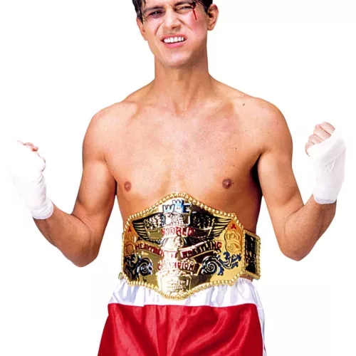 Photo du produit Ceinture champion de boxe adulte