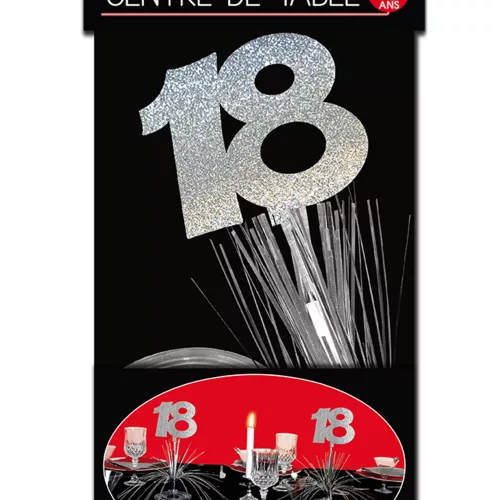 Photo du produit Centre de table 18 ans