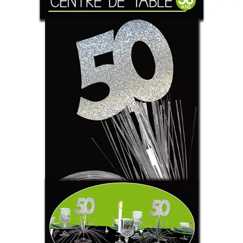Photo du produit Centre de table 50 ans