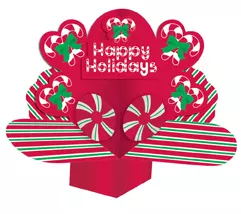 Photo du produit Centre de table Noël Happy Holidays