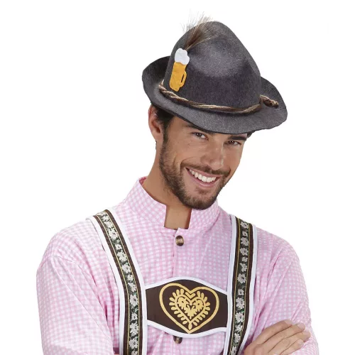 Photo du produit Chapeau bavarois gris adulte
