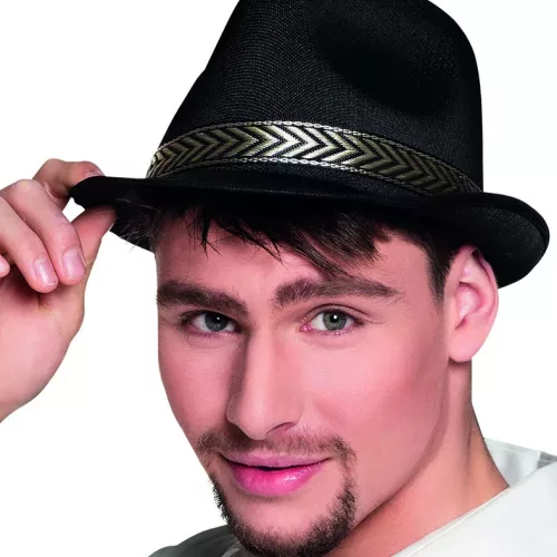 Photo du produit Chapeau borsalino trilby noir adulte