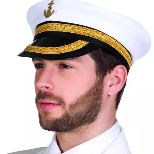 Photo du produit Chapeau capitaine marin adulte