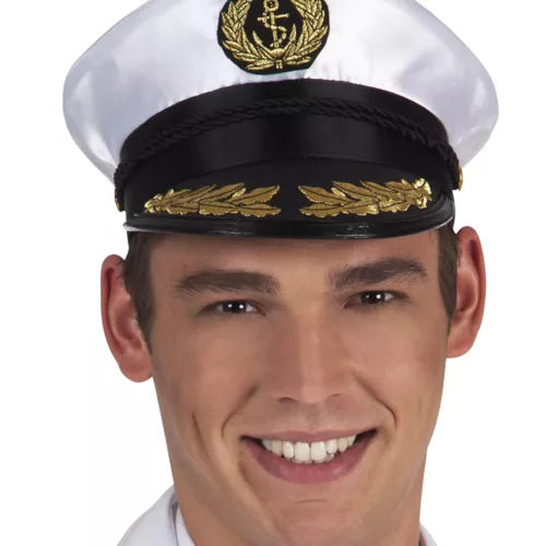 Photo du produit Chapeau de capitaine marin adulte