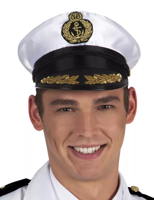 Photo du produit Chapeau de capitaine marin adulte