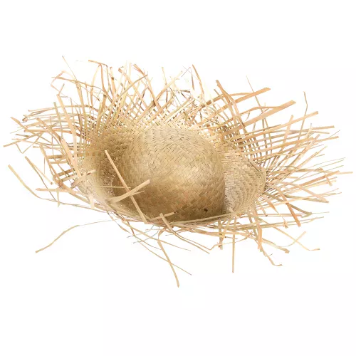 Photo du produit Chapeau en paille claire Hawaï adulte