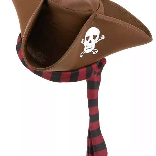 Photo du produit Chapeau de pirate marron adulte