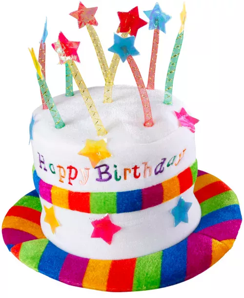 Photo du produit Chapeau happy birthday adulte